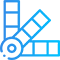 Colors of ptfe icon