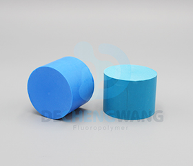 Blue PTFE Molded Rod