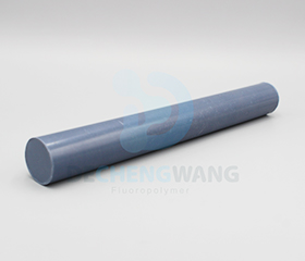 Dark Blue PTFE Molded Rod