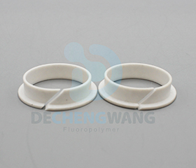 Glass filled PTFE split ring