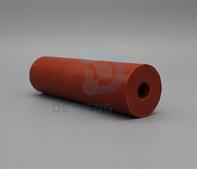 Red PTFE Molded Tube