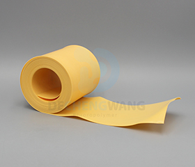 Yellow PTFE skived film
